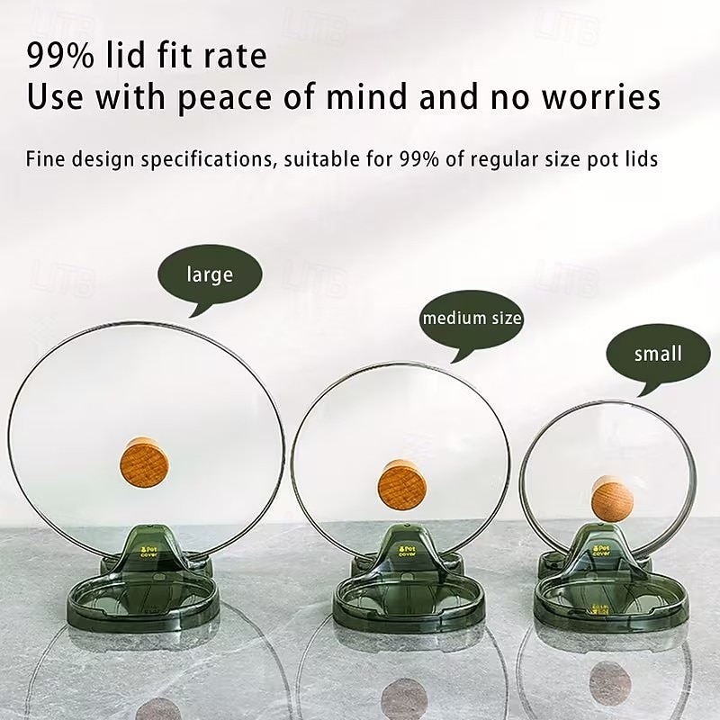 Confezione da 2 porta spatole da cucina multifunzione con supporto per coperchio per fornelli, porta mestoli per evitare che l'acqua goccioli per accessori da cucina del 2026 a $13.99 –P3