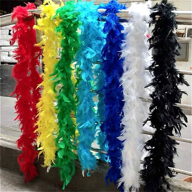 Carnevale 2026 Accessori per Samba di Rio Boa di piume per Carnevale pacchetto colori assortiti per feste costumi Mardi Gras addio al nubilato Carnevale in Brasile del 2026 a $9.99 –P1