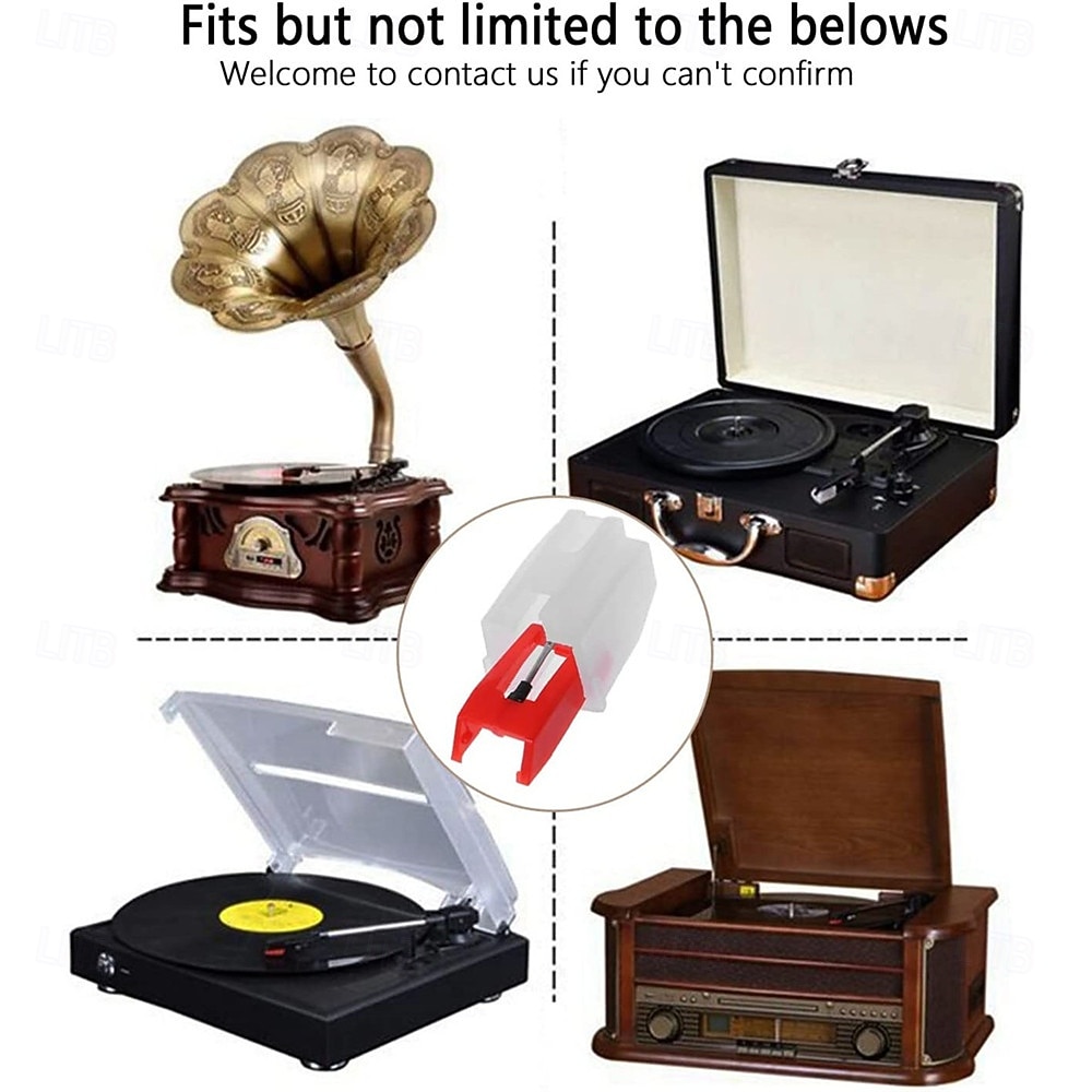 4 шт. универсальных сменных игл для проигрывателя виниловых пластинок 2026 - $15.99 –P3