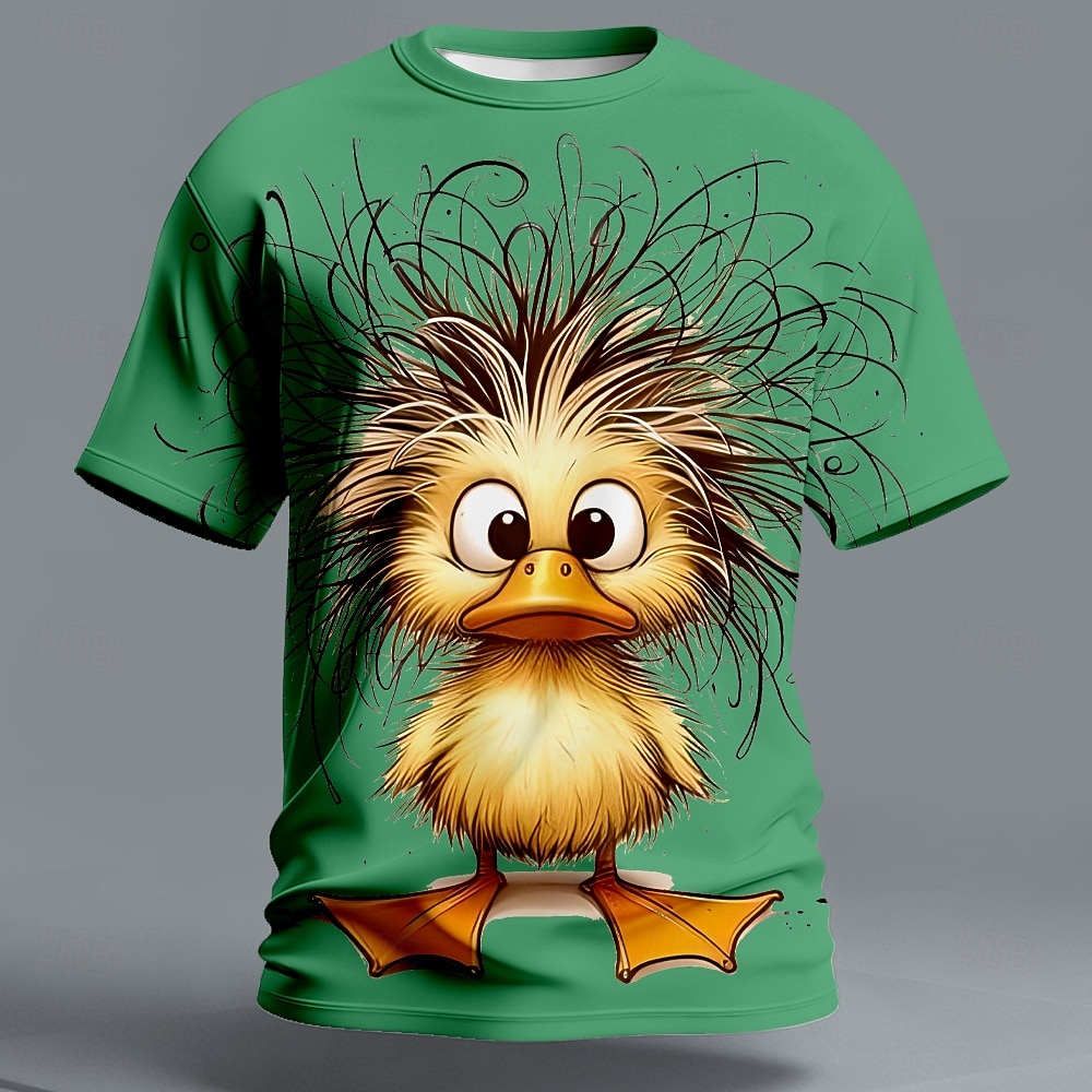 Bărbați Animal gagică Amuzant Tricou Manșon scurt Tricou Tipărire 3D Stil Nautic Cămașă Exagerat Designer Petrecere Concediu Albastru piscină Negru Alb Vară Primăvară Îmbrăcăminte S M L XL XXL XXXL 2026 - $21.99 –P4