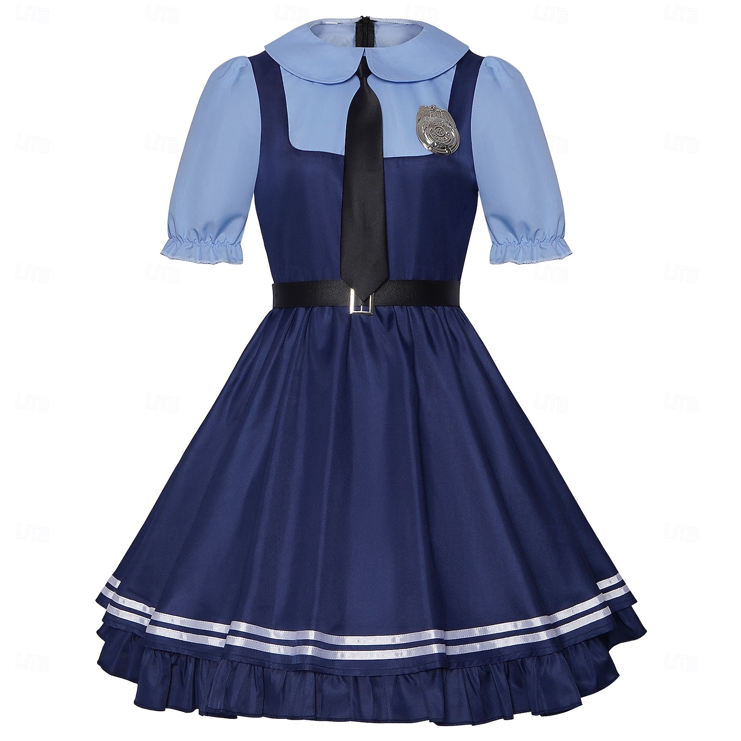 Tierdetektiv Hase Die Polizistin Cosplay Kostüm Outfits Abenteuerfilm Cosplay Film- und TV-Themenkostüme for Damen Mädchen Erwachsene Kinder Halloween Karneval Leistung Pädagogisches Ankleiden 2026 - $49.99 –P3
