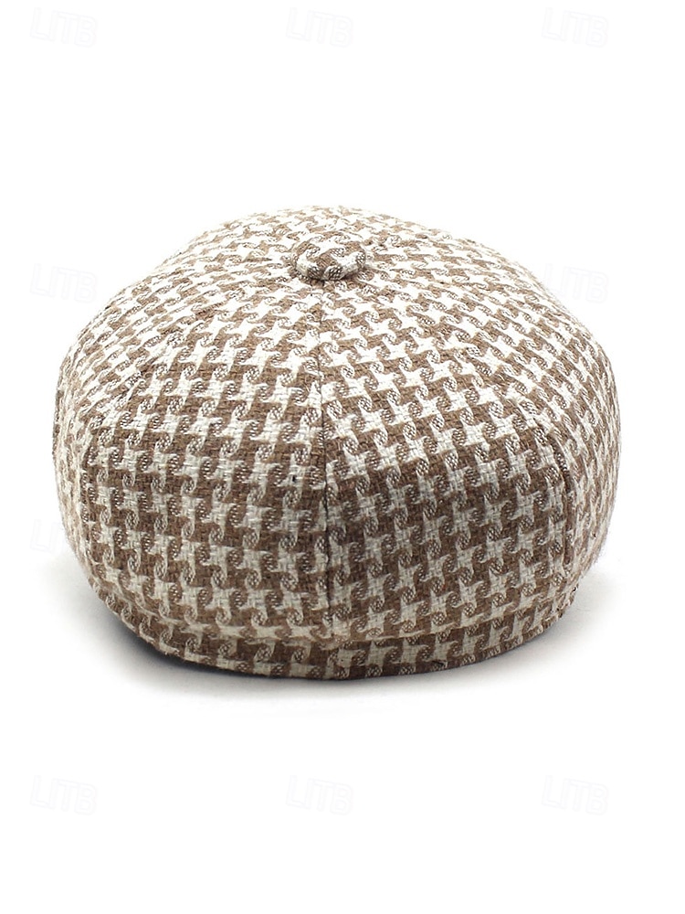 Dámská polyesterová čepice s pepito vzorem – elegantní vintage design, více barev, stylová a pohodlná pro každodenní nošení 2026 - $11.99 –P8