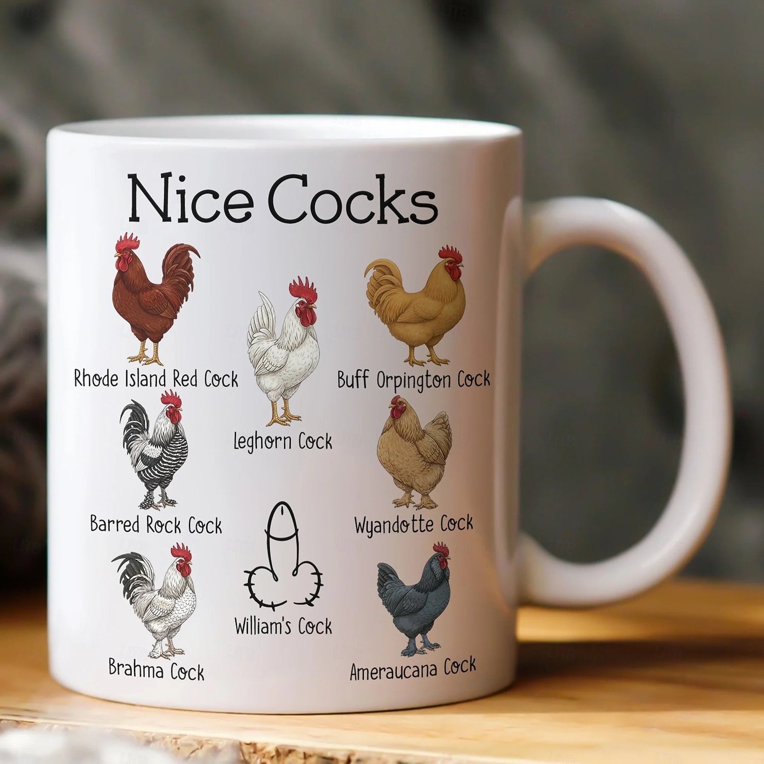 tazza personalizzata divertente regalo con nome personalizzato bei cazzi tazza da caffè regali divertenti all'ingrosso scambio regalo di San Valentino regalo per marito fidanzato colleghi del 2026 a $16.99 –P1