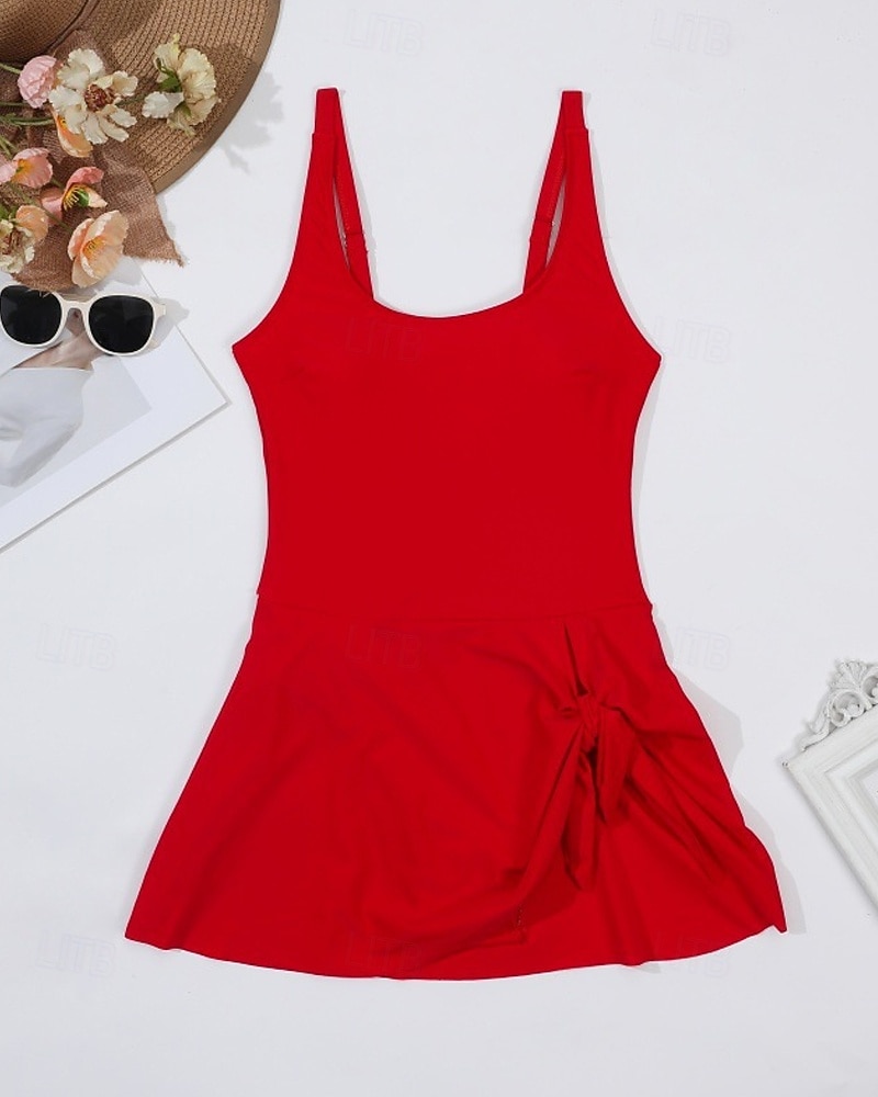 Γυναικεία Μαγιό Μονόχρωμο Προστασία UV Υψηλή Ελαστικότητα Αμάνικο Μαγιό Σέρφινγκ Καταδύσεις Ψαροντούφεκο Καλοκαίρι 2026 - $21.99 –P12