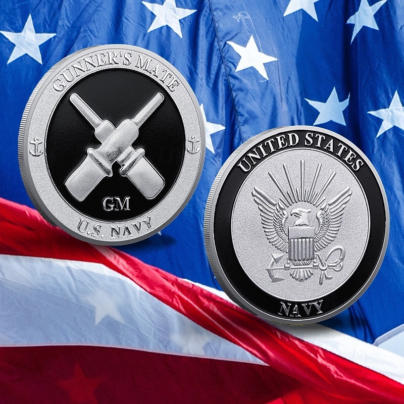 Pièce commémorative du corps des marines des États-Unis – Pièce de défi militaire en fer à l'occasion du 250e anniversaire des États-Unis médaille de collection en métal pour les marines et cadeaux de 2026 ? $15.99 –P6