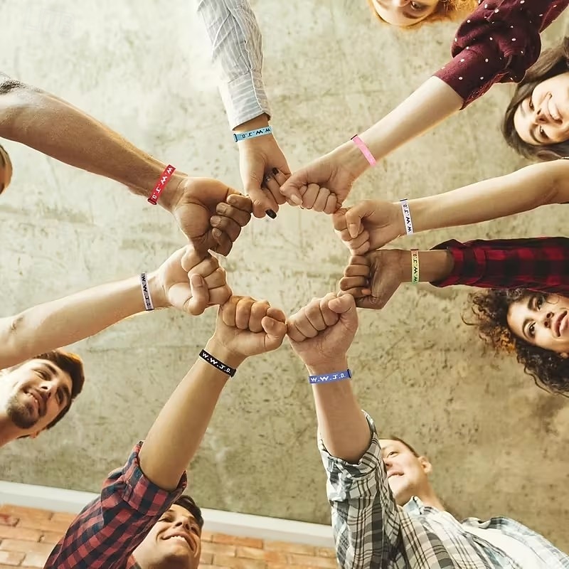 15 kpl wwjd kristillinen rannekorusetti, sopii miehille ja naisille, säädettävät rannekorut irtotavarana, täydellinen lahjaksi - Jeesus tekee rannekorut 2026 - $15.99 –P4