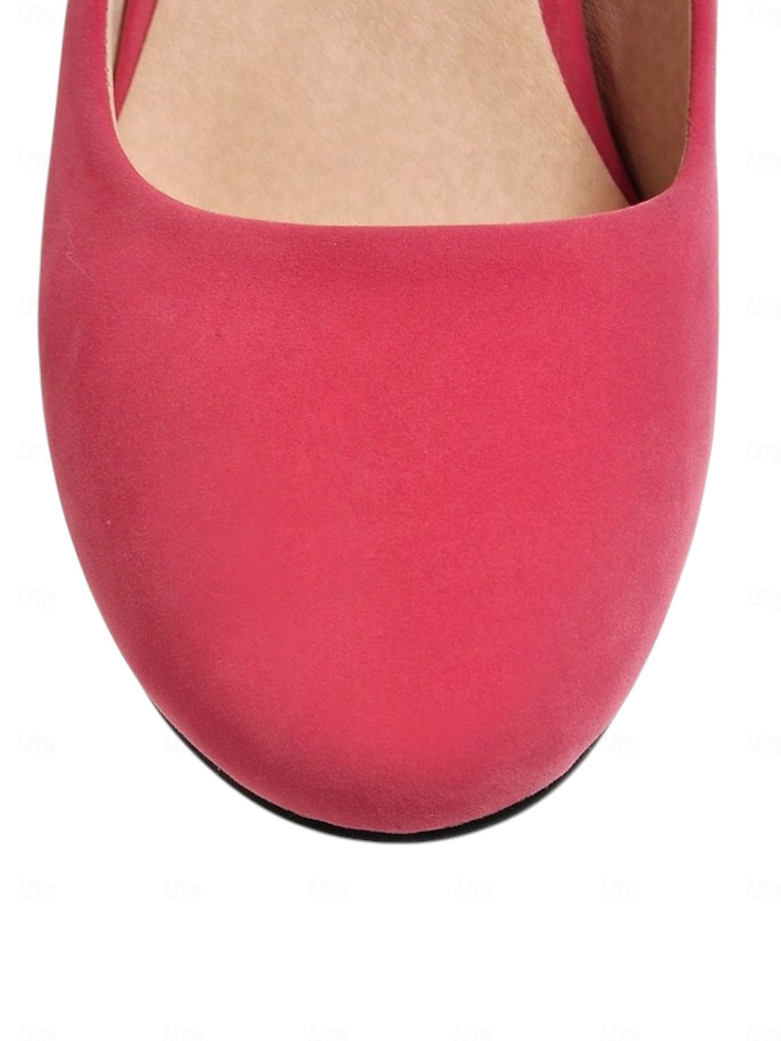 Roze suède pumps voor dames met blokhak - elegant &Comfortabele hoge hakken voor Valentijnsdag, een romantische avond en speciale gelegenheden. 2026 - $46.99 –P4