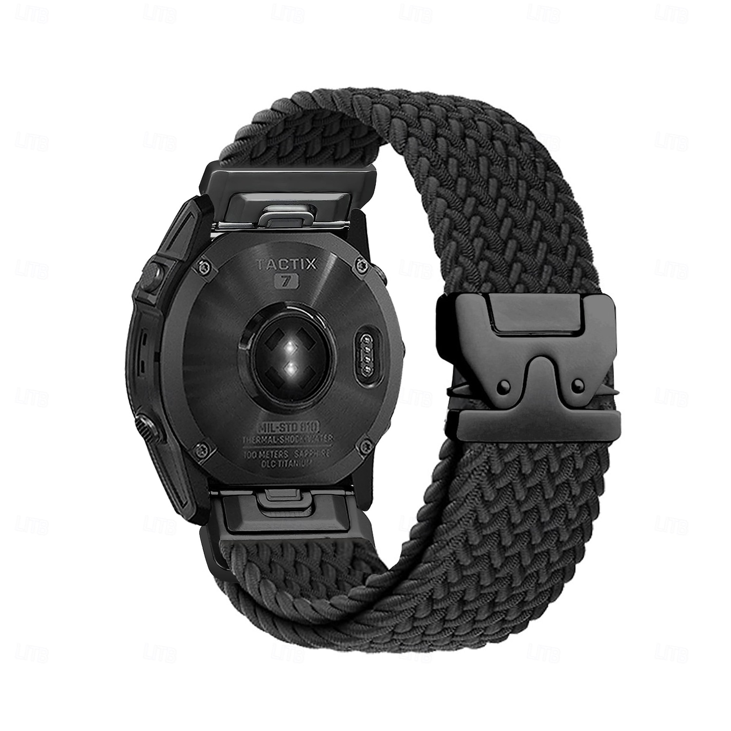 Bracelet de montre connectée Quickfit en silicone 22 mm et 26 mm pour Garmin Fenix 7X, 7 Solar, 6X, 6 Pro, 5, 5X Plus, 3, 3HR et Epix de 2026 ? $15.99 –P4