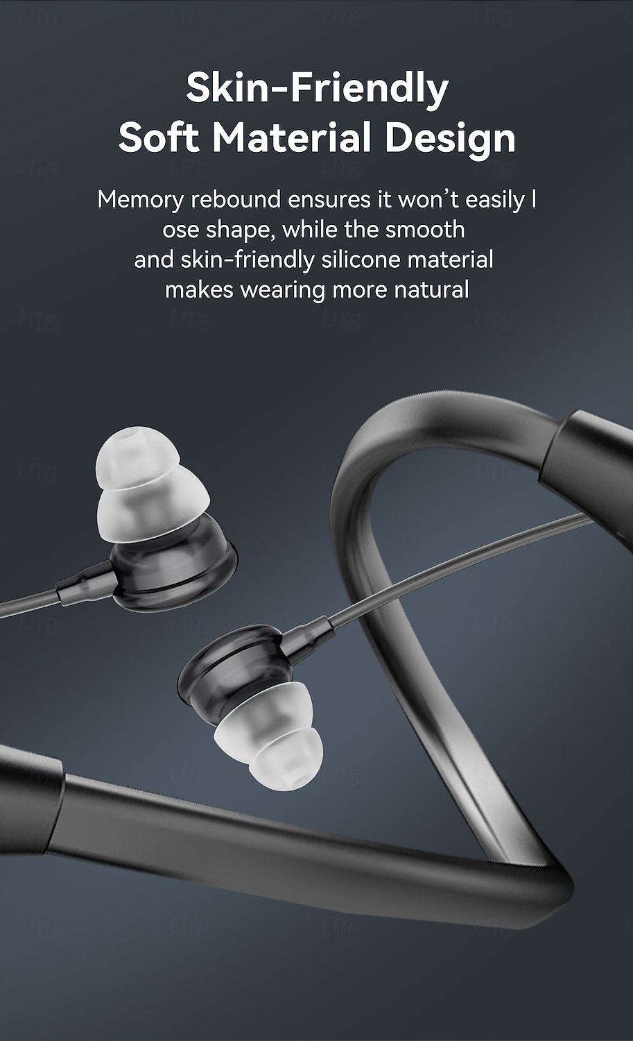 Rechargeable Neckband Hearing Aid Suitable For Seniors And Adults - Hearing Aid Amplifier 80-hour Operating Time Anti-loss Design Clear Audio 2026 - $65.99 –P5