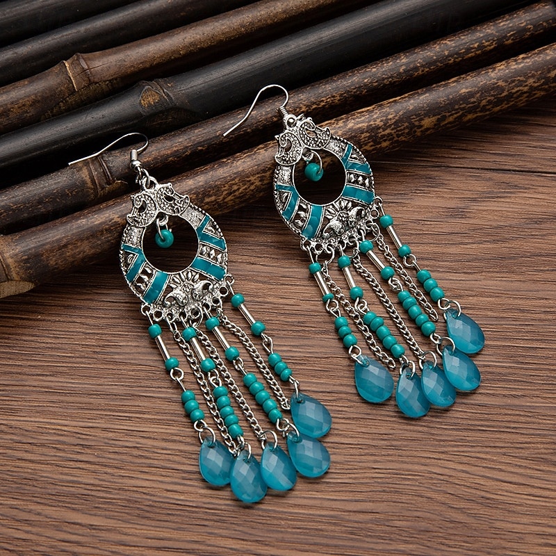 1 Paar Ohrringe For Damen Täglich Straße Legierung Tropfenschliff 2026 - $13.99 –P5