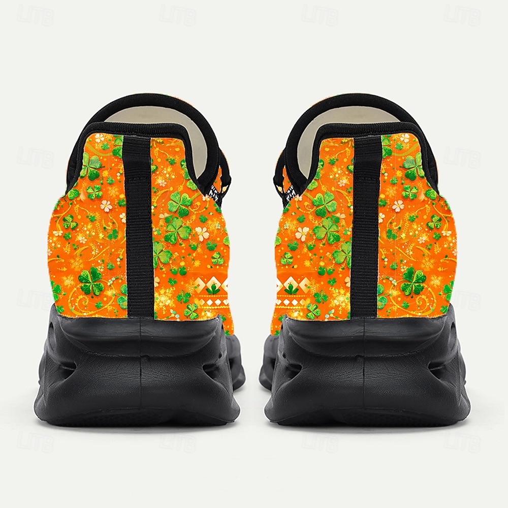 Herr Ledigt Textil Bekväm Halksäker Andningsfunktion Snörning Orange Sommar Vår Höst 2026 - $42.99 –P6