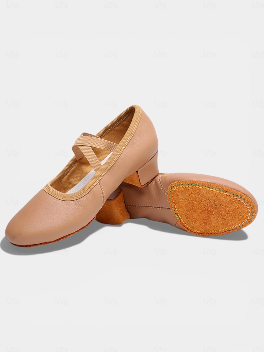 naisten ammattitason tanssikengät, klassiset mustat matalakorkoiset ristiremmillä varustetut harjoituskengät naisille, mukavat tanssi-, latino- ja jazz-tanssikengät &harjoitustanssivaatteet 2026 - $42.99 –P3