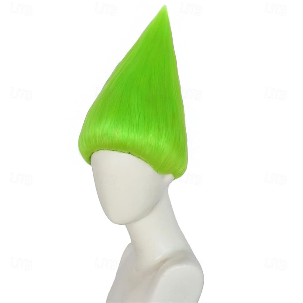 St. Patrick's Day grünliche, glatte Cosplay-Perücken 2026 - $24.99 –P2