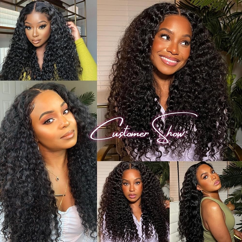Afro Kinky Curly Wigs Human Hair with Bangs 180% Density Brazilian Virgin Human Hair Wigs for Women Glueless Wigs Human Hair Machine Made None Lace Front Wigs Natural Color 2026 - $110.99 –P1