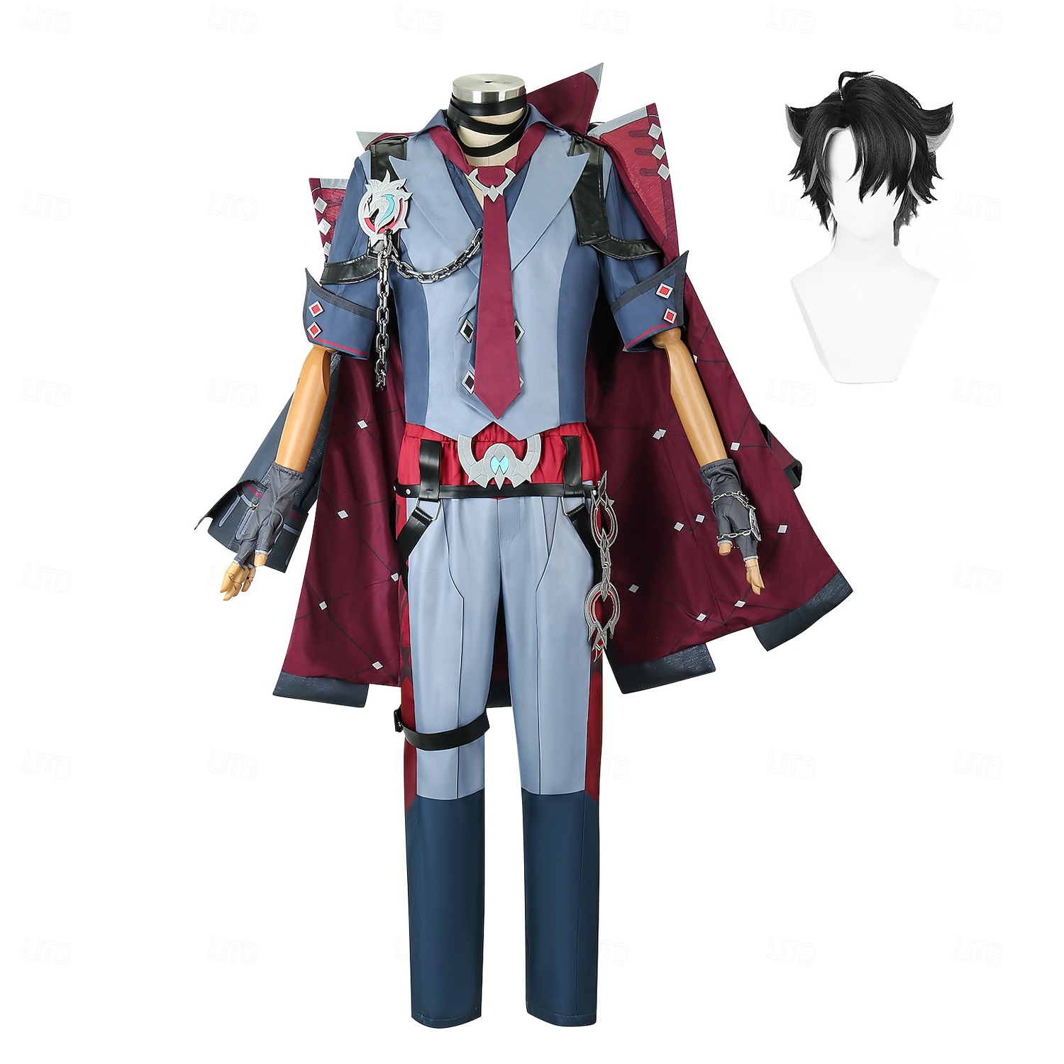 Elementar-Saga Wriothesley Anime Cosplay Kostüm Outfits Cosplay-Anzüge Videospielkostüme Halloween Karneval Party Comic-Konzert Kostüm Für Herren Erwachsene 2026 - $163.29 –P2