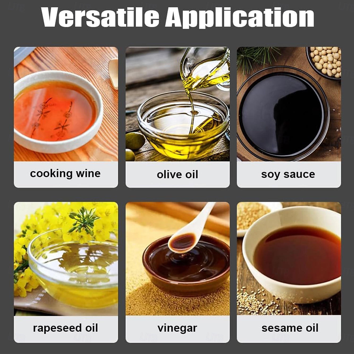 Oil Sprayer Kitchen Gadget for Cooking High Borosilicate Glass Oil Sprayer Mister 250ml Olive Oil Spray Bottle for AirFryer Salad BBQ Kitchen Baking Roasting Dark Gray 2026 - $19.99 –P5