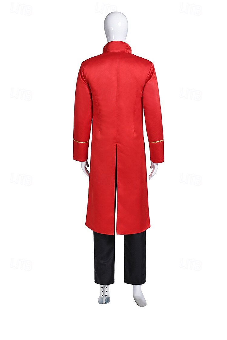 Fancy Costume Circus Jacket Ringmaster Retro Vintage Victorian Military Style Adults' Men's Christmas Halloween Carnival Party Performance Masquerade Dress Up 2026 - $179.99 –P2