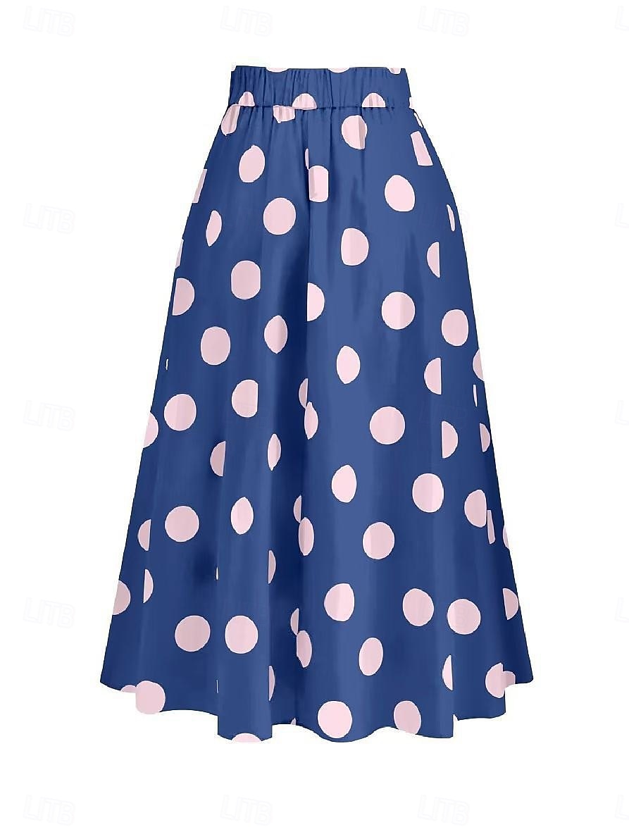 Ženské jednodílné plavky monokini sukně kontrola břicha vysoký pas štíhlé bez zad dovolená plážová móda puntíkované výstřih ve tvaru V bez rukávů 2026 - $51.99 –P10