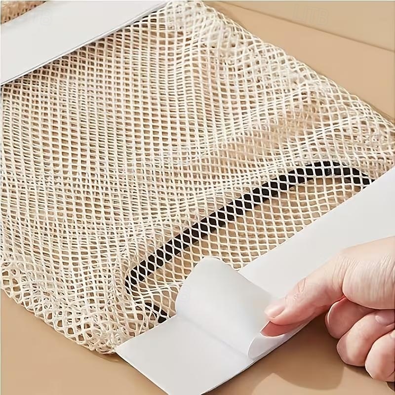 2pcs Large Capacity Mesh Storage Wall-mounted Multifunctional Storage Bag Suitable for Vegetables Fruits Groceries Underwear-Socks Storage Bag Reusable Kitchen Storage and Organizing Tool 2026 - $9.99 –P6