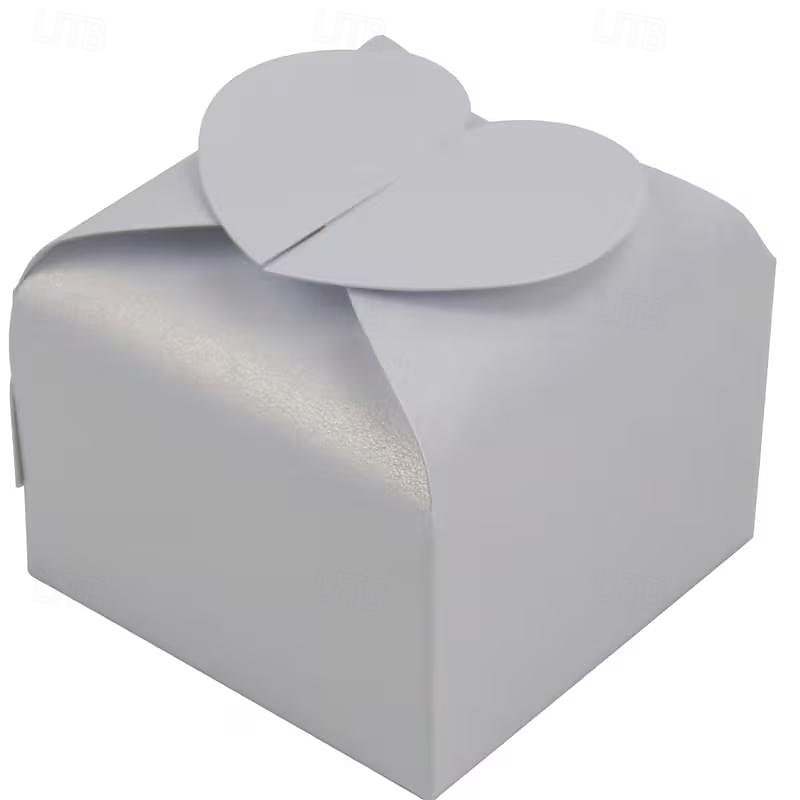 50pcs Valentine's Day Wedding Theme Candy Gift Box Party Favor Boxes  Heart Decoration Box  Decorative Bow Finish Christmas Halloween 2026 - $15.99 –P8