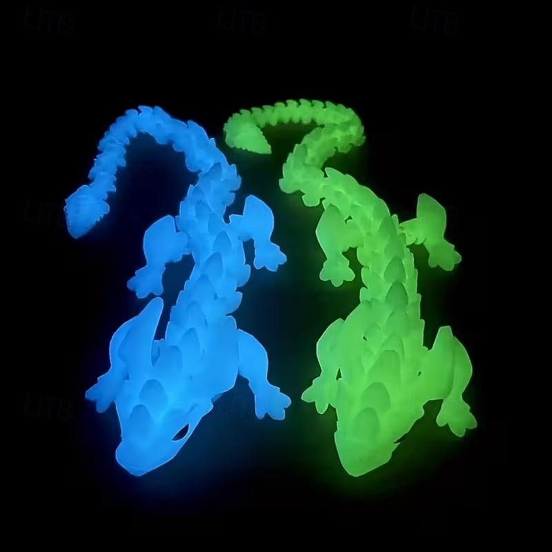 3D nyomtatott, artikulált, sötétben világító kristálysárkány tojással, nagy, beállítható, gyűjthető figura húsvétra, halloweenre, partikra, lakberendezésre, születésnapi és karácsonyi ajándékokra, 2026 - $17.99 –P6