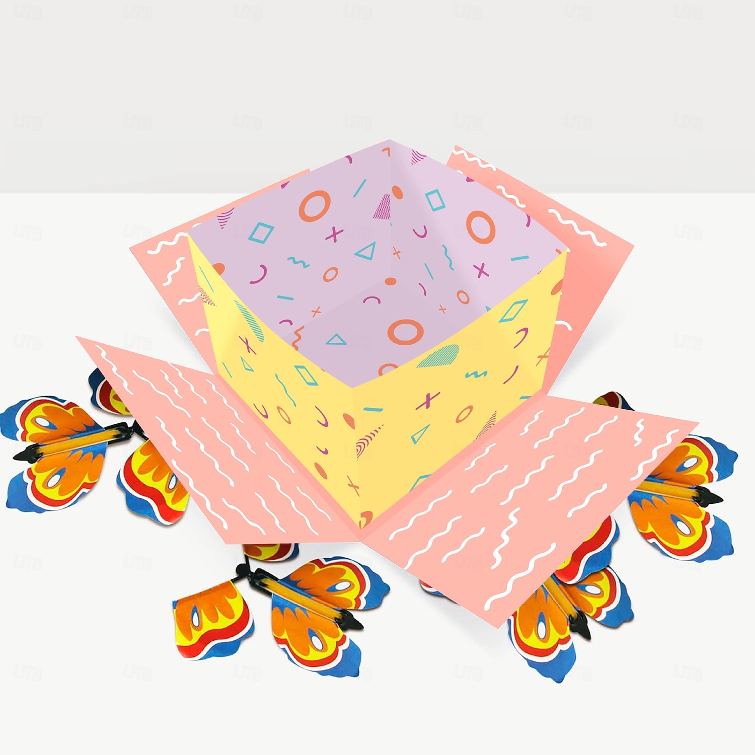 Butterfly Explosion Gift Box, Flying Butterfly Surprise Box for Birthday, Wedding, Anniversaries, Christmas 2026 - $13.99 –P12