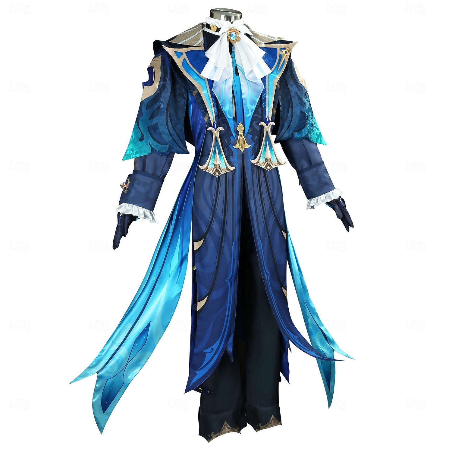 Elementar-Saga Neuvillette Anime Cosplay Kostüm Outfits Cosplay-Anzüge Videospielkostüme Halloween Karneval Party Comic-Konzert Kostüm Für Herren Erwachsene 2026 - $135.84 –P4