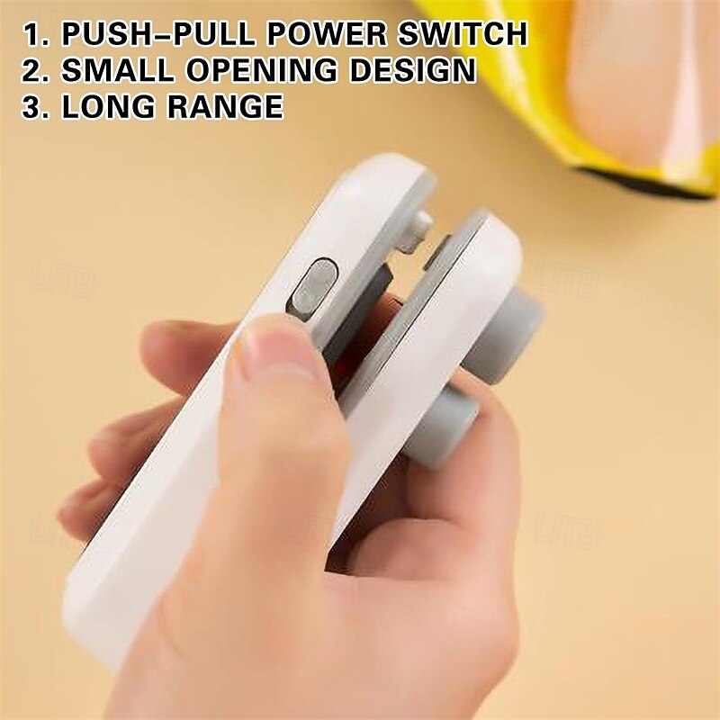 Mini Bag Sealer USB-Rechargeable Chip Bag Sealer Heat Sealer Snack Mini Bag Sealer Ideal for Freshness Preservation and Storage of Snacks and Chips 2026 - $11.99 –P5
