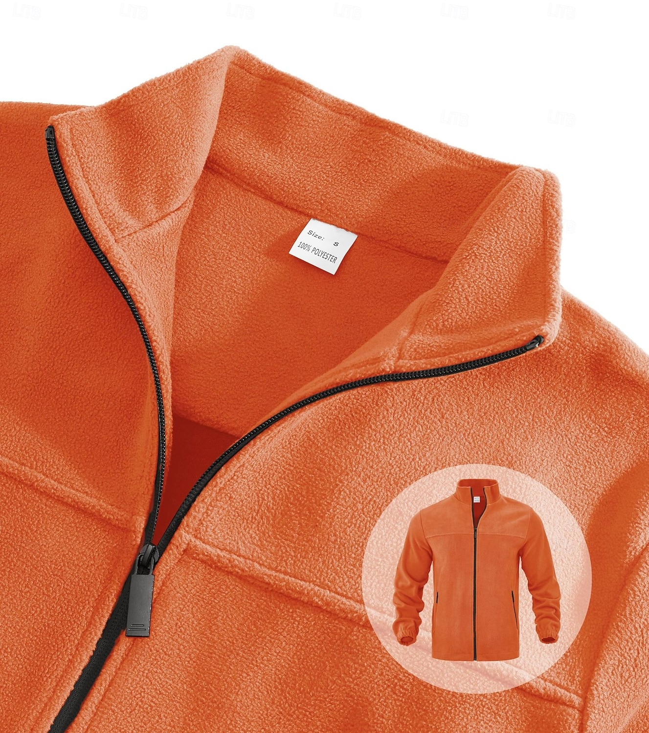 Męskie Kurtka outdoorowa Kurtka polarowa Formalny Dom Keep Warm Kieszeń Podstawowy Wiosna Jesień Zima Jednokolorowe Aktywny Neutralny Kołnierzyk koszuli Regularny Ciemnoszary Czarny Fioletowy 2026 - $36.99 –P1