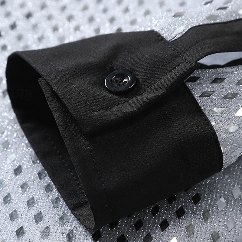 Ανδρικά Πουκάμισο Καλοκαιρινό πουκάμισο Casual πουκάμισο Πουκάμισο παραλίας Πουκάμισο με κουμπιά Λευκό Ανθισμένο Ροζ Ρουμπίνι Μακρυμάνικο Συνδυασμός Χρωμάτων Πέτο Καθημερινά Διακοπές Πούλιες Ρούχα 2026 - $27.99 –P12