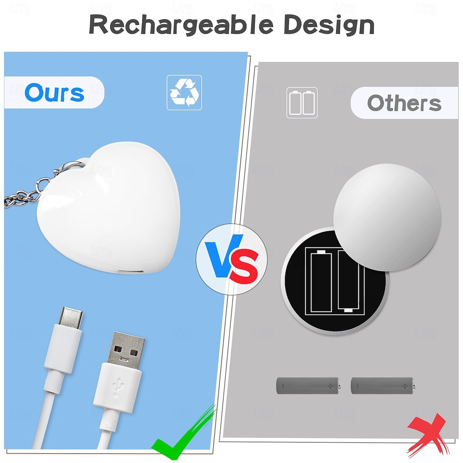 Handväska med ljussensor, hjärtformad väskbelysning, hängande nattlampa för kvinnor, damer, flickor 2026 - $17.99 –P4
