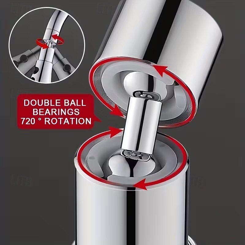 360° Rotating Kitchen Faucet Extender, Multi-Mode Water Flow Sprayer Attachment, Splash-Proof Water Saving Faucet Aerator with Extension Hose 2026 - €13.11 –P8