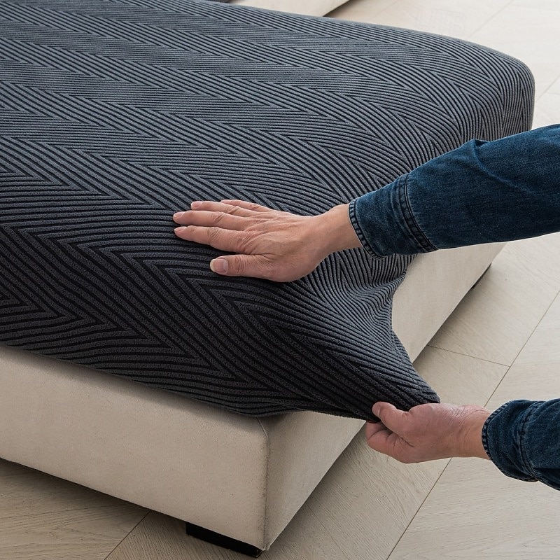 Fodera per cuscino divano jacquard magica, fodera elastica a prova di animali domestici per sedile divano, protezione elastica per mobili facile da installare per cani e gatti del 2026 a $11.49 –P33