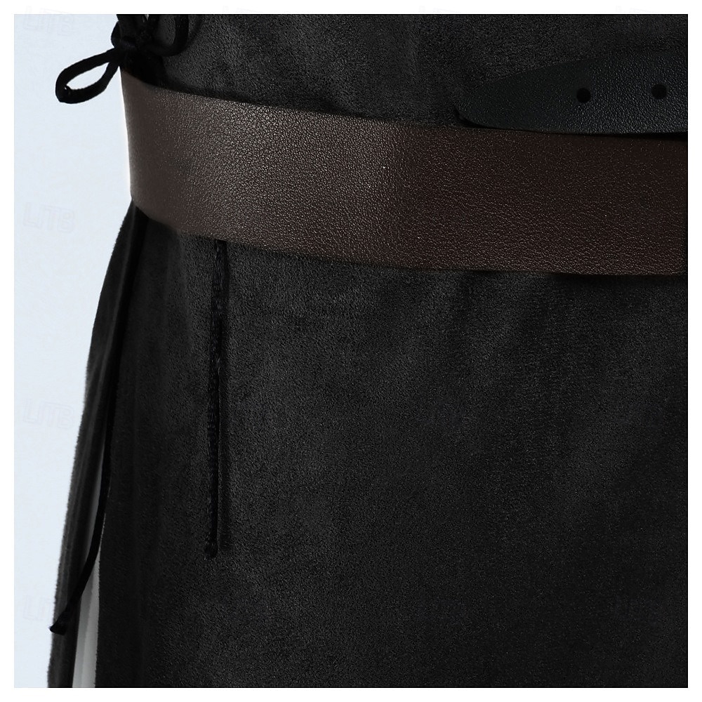 Retro Antiguo Medieval Renacimiento Armas y Armaduras Chaleco Elfo Vikingo Ranger Disfraz Hombre Fantasía Víspera de Todos los Santos Carnaval Rendimiento LARP Feria Ren Adultos Chalecos Cinturón 2026 - $58.99 –P15