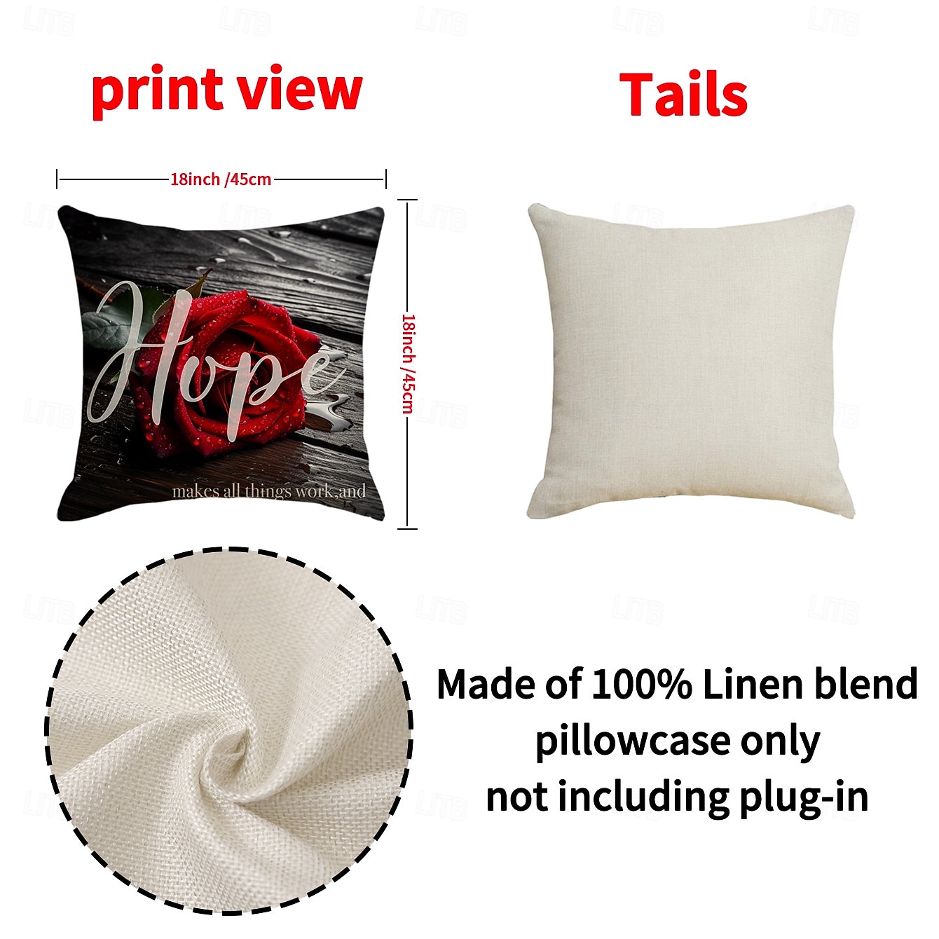 Poszewka na poduszkę z motywem róży na Walentynki, motyw mrocznego zaklęcia, poduszka z nadrukiem czarnej róży, romantyczna sofa &wystrój sypialni, przytulna poduszka do salonu 2026 - $12.99 –P4