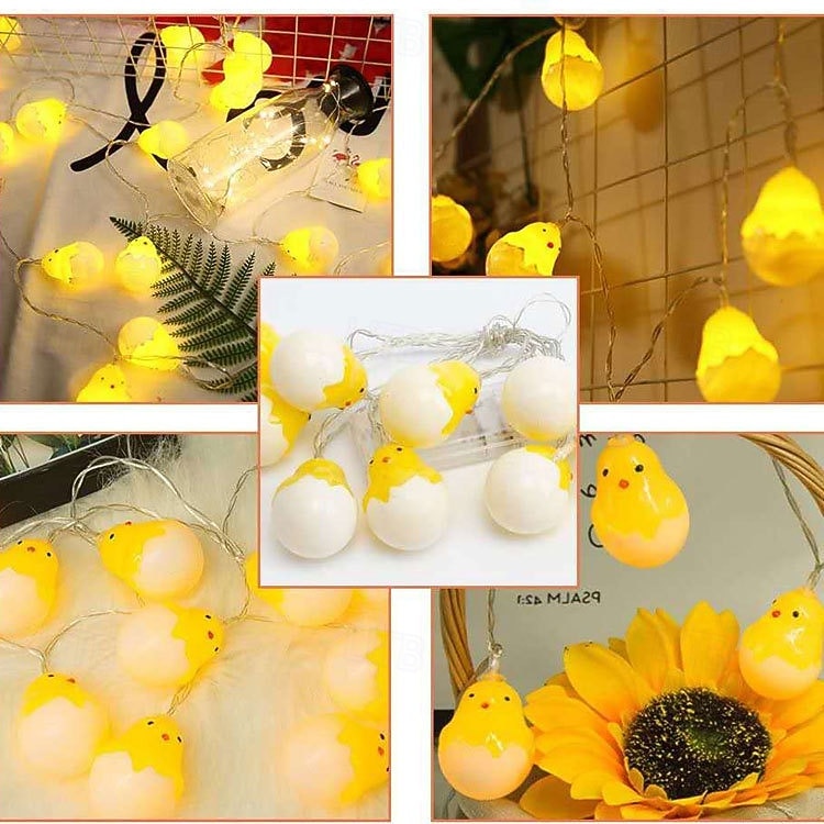 ביצי פסחא לד מחרוזת אורות USB מחרוזת אורות פיות לקישוט מסיבת פסח באביב קישוט פנימי וחיצוני 2026 - $17.99 –P11