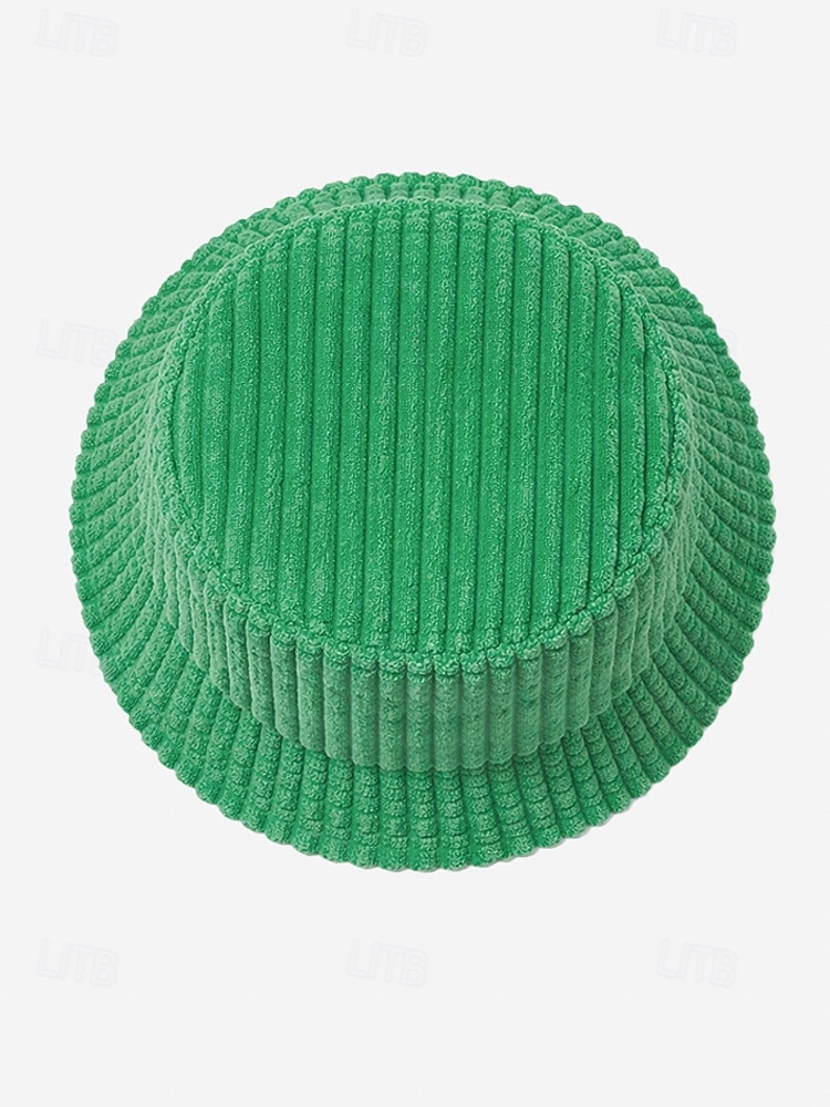 Cappello da pescatore in velluto a coste da donna, disponibile in vari colori, perfetto per il giorno di San Patrizio e per l'uso quotidiano, elegante e comodo del 2026 a $11.99 –P5