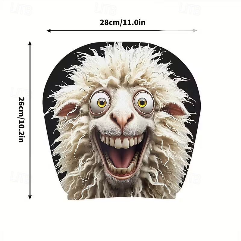 2 יחידות כיסויי משענות ראש לרכב עם הדפסה מצוירת של חיות חמודות, ללא מילוי, אביזרי פנים לרכב, כיסויי משענות ראש אוניברסליים לרכב, קישוטי פנים לרכב, מתאים לשימוש בכל מזג אוויר ללא מילוי 2026 - $8.99 –P27