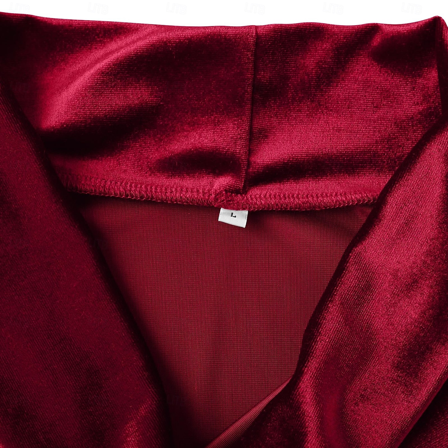 Муж. Футболка Длинный рукав Вырез под горло Осень Наступила зима Все сезоны Сплошной цвет Традиционный / винтаж На каждый день Рюши Повседневные Дом на открытом воздухе Винный Черный Белый 2026 - $24.99 –P4