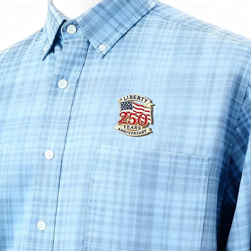 Ensemble de broches commémoratives du 250e anniversaire des États-Unis 4 pcs épingle de revers patriotique du 250e anniversaire de l'indépendance américaine souvenir de badge mémorial du 4 juillet du de 2026 ? $10.99 –P7