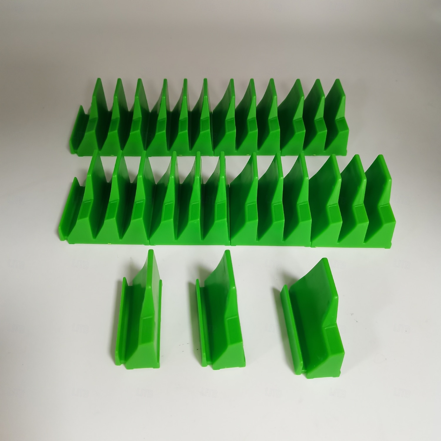 Набор магнитных шестигранных ключей — профессиональный модульный ящик для инструментов, прочный полипропиленовый материал, вертикальный органайзер для инструментов с 23 отделениями, черно-красный, 2026 - $16.99 –P18