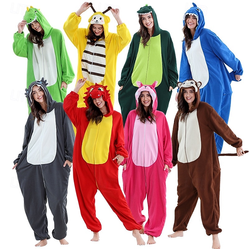 Onesie-kostyme Morsomt kostyme Voksne Herre Dame Jul Karneval Nytt År Kle deg opp 2026 - $44.99 –P1
