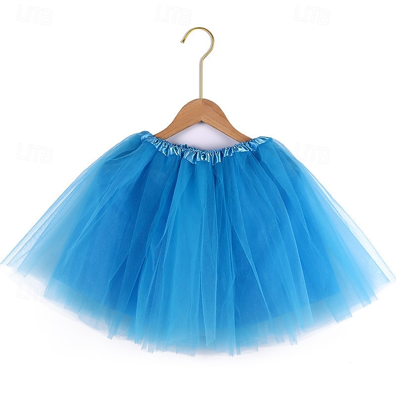 Fancy Costume Tulle Skirt Tutu Skirt Retro Vintage 1980s Layered Puffy Neon Adults' Women's Halloween Carnival Party Performance Dance Ballet Dress Up 2026 - $17.49 –P6