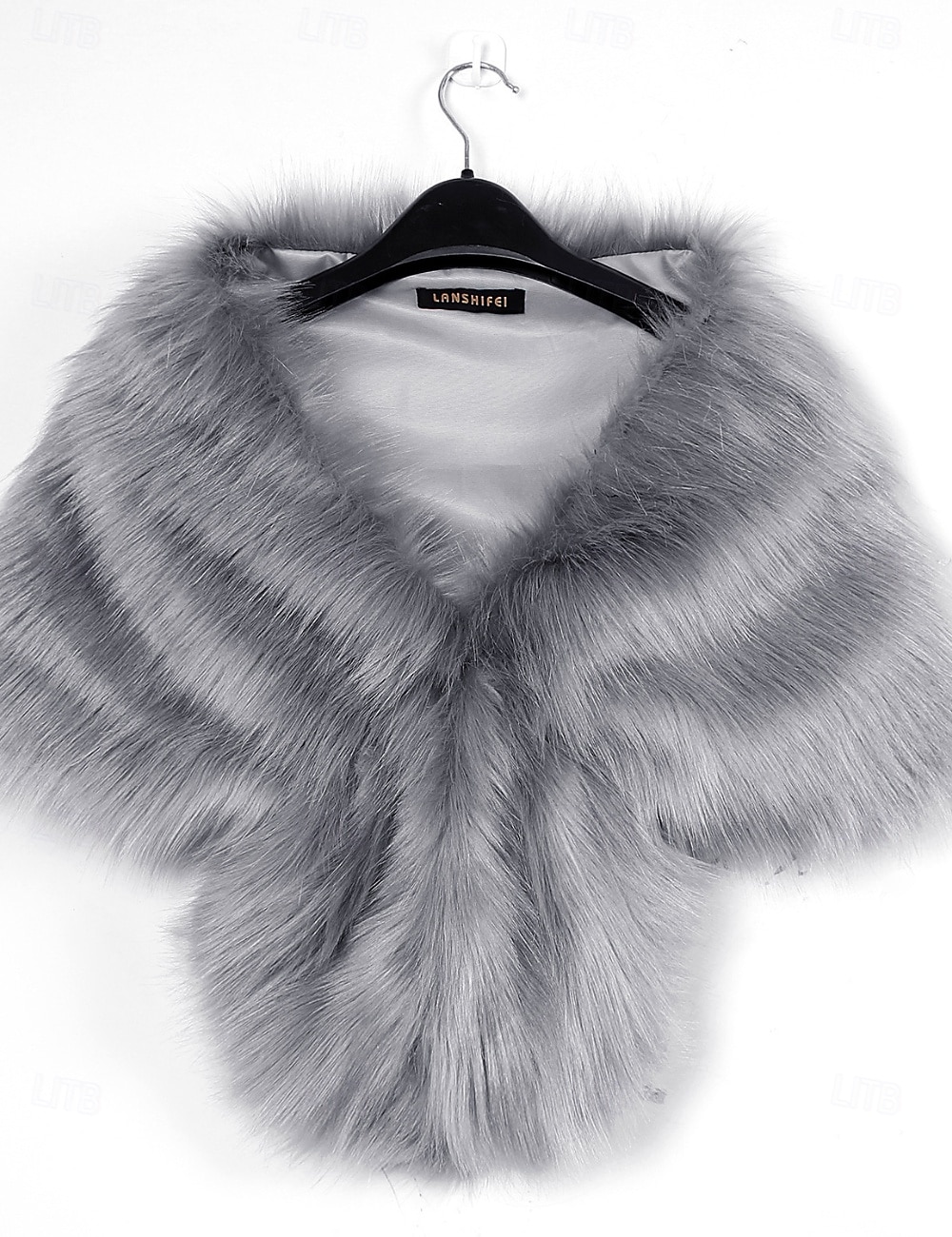 Faux Fur Wraps Women's Wrap Elegant Sleeveless Faux Fur Wedding Wraps With Pure Color For Party Fall 2026 - $21.99 –P3