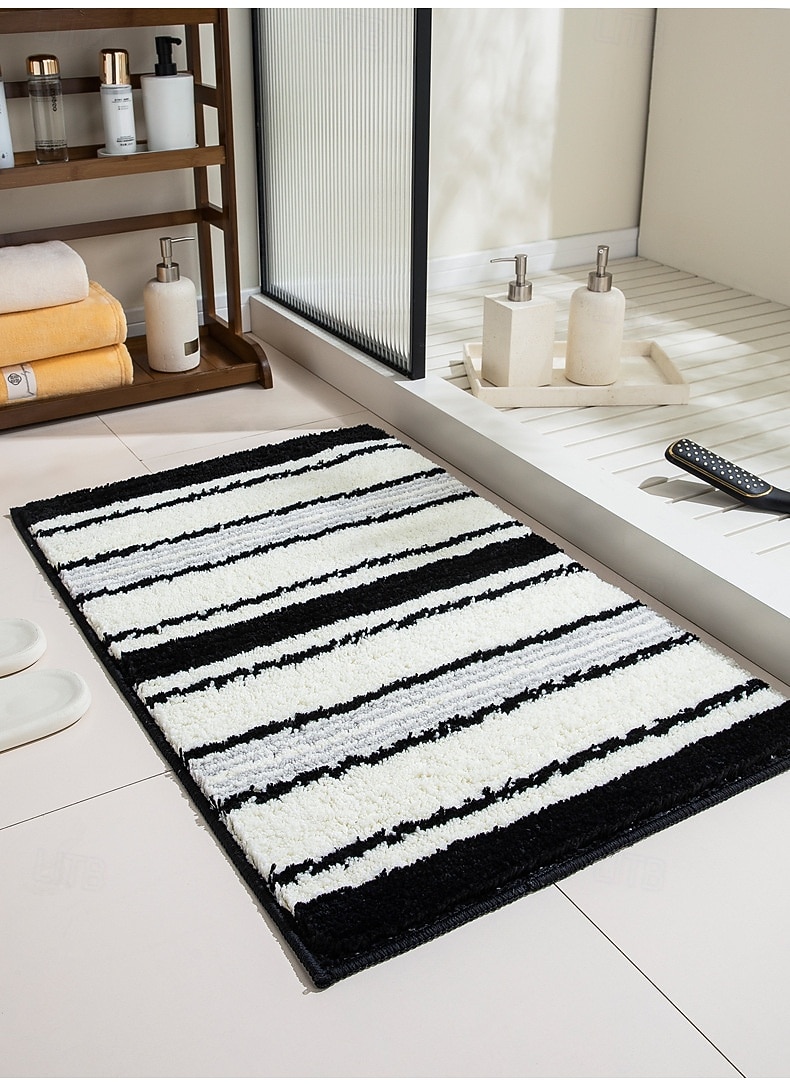 Koupelnová předložka, protiskluzová savá podlahová předložka na toaletu, koupelnový vchod, sprchový koberec, bytová dekorace 2026 - $19.49 –P1