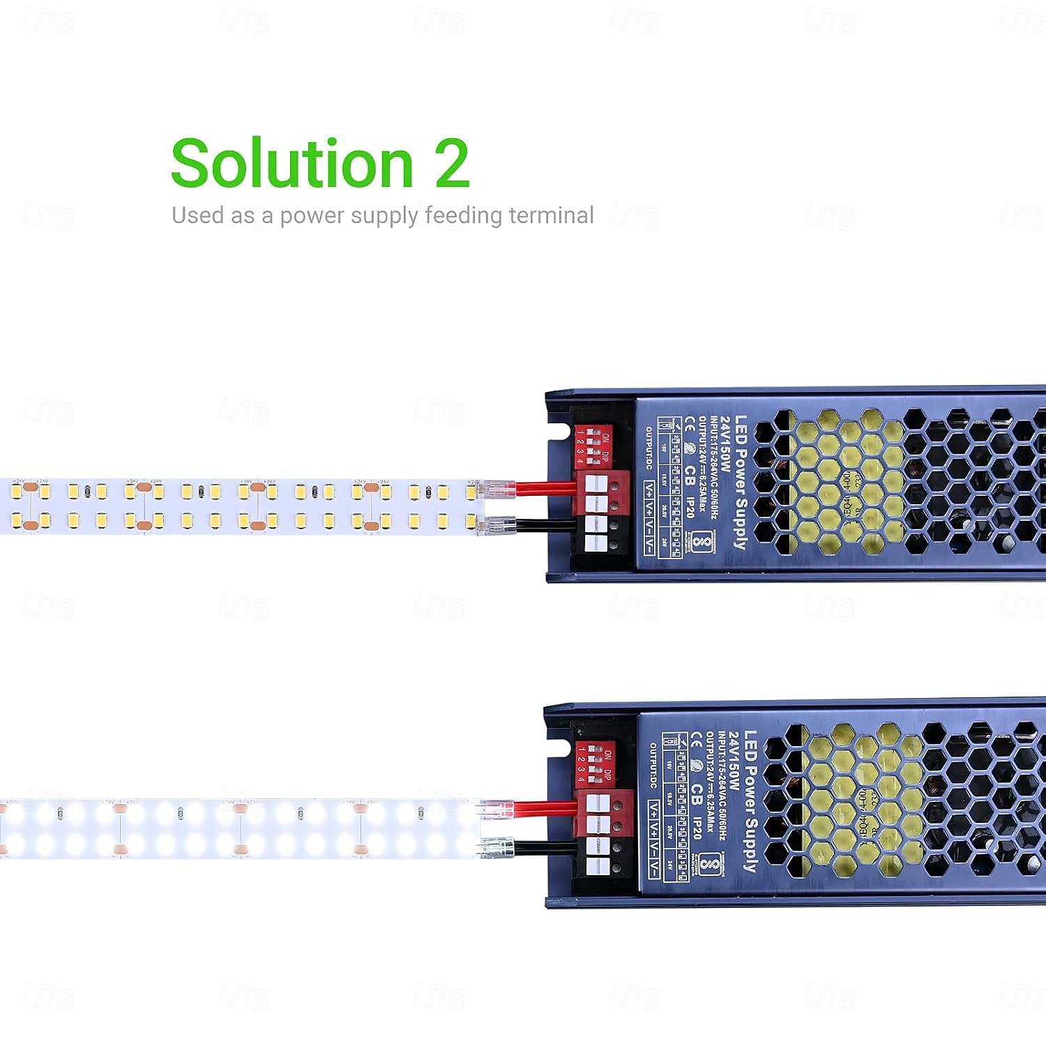 6 PCS LED Strip Connector for 15MM 20MM 25MM 30MM Wide SMD LED Strip Solderless Transparent 2PIN Connectors for Dual Row Triple Row 2835 5050 SMD Tape Light 2026 - $14.49 –P5