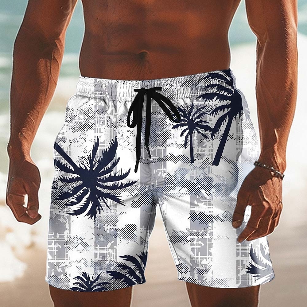 Per uomo Albero di Cocco Natura e paesaggi Piante Tropicali Costumi da bagno Pantaloncini da mare Pantaloncini da Surf Misura del girovita medio Hawaiano Vacanza al Mare Tasche Laterali fodera in del 2026 a $20.99 –P3