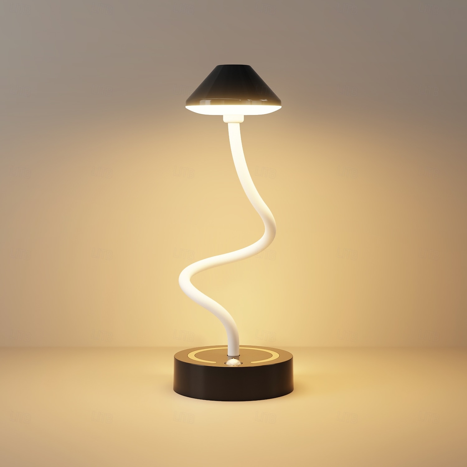 Cordless Table Lamps Rechargeable, Battery Operated LED Desk Lamp Outdoor Waterproof Portable Touch Dimmable Table Night Light for Patio Restaurant Dining Home Black 2026 - $27.99 –P1