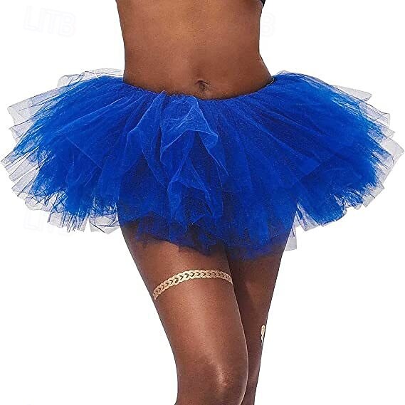 Costume di fantasia Tutu Gonna in tulle Retrò Vintage Anni '80 Adulti Per donna Halloween Carnevale Feste Performance Vestirsi del 2026 a $29.99 –P16
