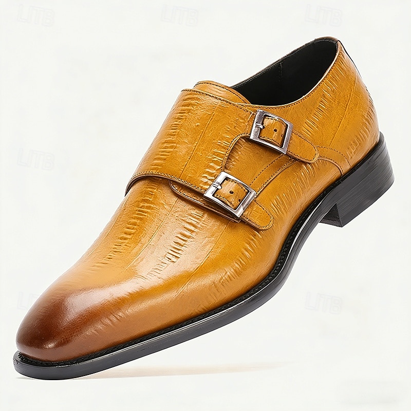 czarne skórzane półbuty męskie typu oxford – klasyczny, sznurowany model z perforowanymi detalami, idealne na wesela, spotkania biznesowe i oficjalne okazje 2026 - $94.99 –P9